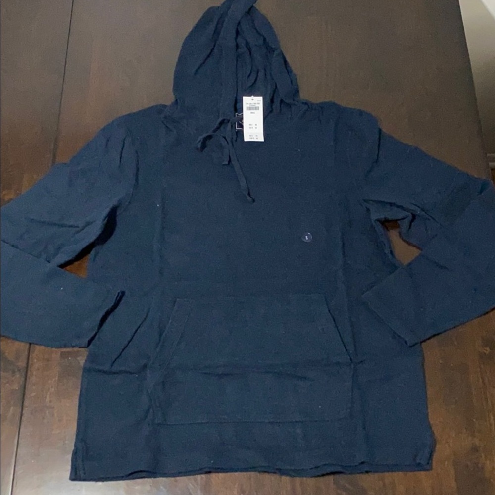 NEW! Abercrombie lightweight-textured hoodie